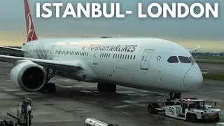 Turkish Airlines B787-9 Economy Class Full Flight Review | Istanbul to London