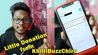 Little Donation From KhilliBuzzChiru for WEST BENGAL STATE EMERGENCY RELIEF FUND