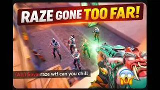 Безумные игры Raze на Bind! 🚀 Геймплей Valorant и эпические победы