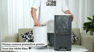 How to replace filter of WELOV air purifier P200S/P200 PRO