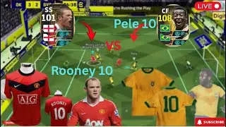 eFootball&trade; 2026 Pele 10 VS Rooney 10 football legend 
