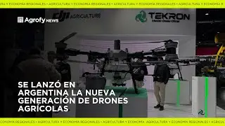 Se lanzó el DJI Agras T100 en Argentina: Tekron lo llevó a la Expo Rural 2025