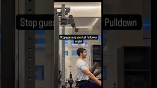 Your shoulders are tight because of THIS lat pulldown mistake #injury #fitness #form