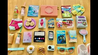 American Girl Doll Summer Haul ~ 2020 NEW Meet outfit and Accessories With Collection Mash Up!