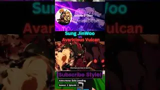 Sung JinWoo Vs Avaricious Vulcan (Floor 50 Boss) | Solo Leveling S2 #sololeveling #anime #shorts