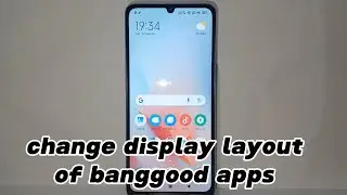 How To Change Display Layout Of Banggood Apps