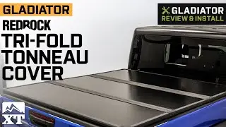 Jeep Gladiator JT RedRock Hard Tri-Fold Tonneau Cover Review & Install