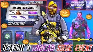 *New* 🤯 Season 9 Leaks | Confirm Undead Siege Zombies Event | New Halloween Events Cod mobile 2023