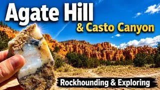 Rockhounding Agate Hill and Exploring Casto Canyon