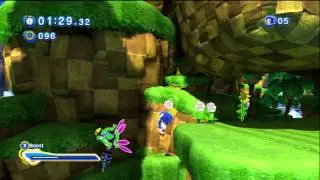 Sonic Generations - Demo - Modern Sonic Blind Stagerun