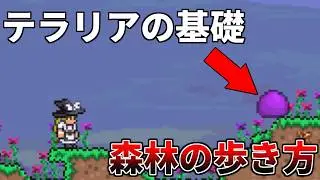 【テラリア】初心者ならここで鍛えろ！実は奥深いバイオーム「森林」について徹底解説【ゆっくり解説】
