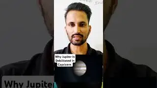 Why Jupiter Is Debilitated In Capricorn? #planetsinastrology #vedicastrology #advancedastrology #leo