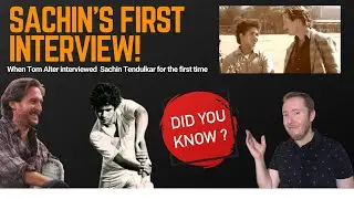 The story behind Sachin Tendulkar&rsquo;s first TV interview | Tom Alter | Indian Cricket