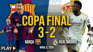 El Cl&aacute;sico Madness: Bar&ccedil;a Beat Madrid 3-2 to Lift Supercopa Trophy! Raphinha on Fire 🏆