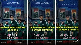 Squid Game 3 Death Prediction Compilation (All Parts)