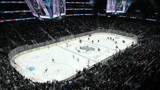 Kraken players skate onto Climate Pledge Arena ice