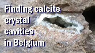 Calciet kristallen holtes zoeken in Belgi&euml;