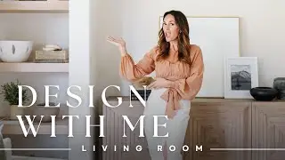Living Room DESIGN Ideas...with products!! DESIGN WITH ME!!