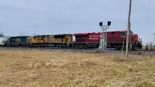 CP L303 on the Plymouth sub at Cascade township Michigan 12/5/23