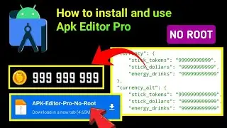 Как установить и использовать APK Editor Pro | Без рута