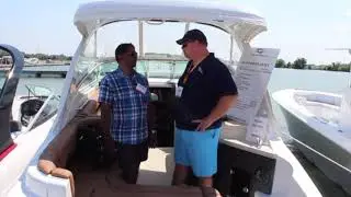 Rinker Boats! With Kumar @ 2018 Sandusky Demo Boat Show!