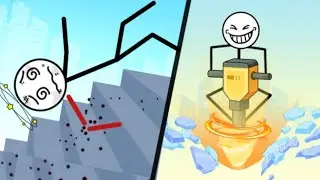 Latest Gameplay RAGDOLL BREAK: Kick Loser vs BREAK IT: Stickman JUMP, Funny Gameplay,Part#213.