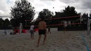 2025-09-14-LiBrA Open Beach Cup 1+1, Sladk&yacute;-Mervartov&aacute; (bl&iacute;že)- Noge-Slodičkov&aacute; 2:0, o 3.m&iacute;sto ELITE