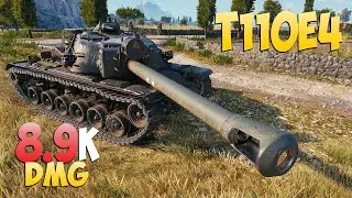 T110E4 - 6 Kills 8.9K DMG - Мясной! - Мир Танков