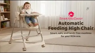 StarAndDaisy Automatic Cradle Cum Baby Feeding Chair | Full Assembly & Installation Guide
