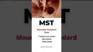 4 US Time Zones | @usitrecruit  | @usitrecruitnative