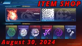 August 30 Rocket League Item Shop: PURPLE BRAVADO INFINITE WHEELS!