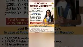 Education Freedom Concept#LIC