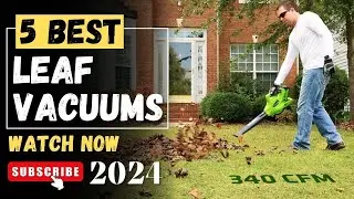 The 5 Best Leaf Vacuums On 2024 || Leaf Vacuums Amazon (Review)