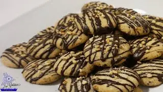 Marokkanische Sesam-Walnuss-Kekse mit Schokolade | Eid Kekse | Kekse in nur 5 Minuten