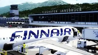 FSX 2016 - Landing Helsinki Aerosoft Mega Airport Realistic Graphics [HD]