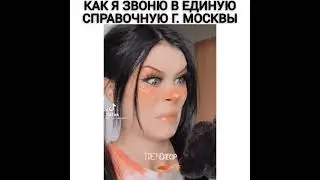 как я звоню в единую справочную города Москвы или Мухосранска 