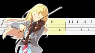 Hikaru Nara - Your Lie In April (Easy Ukulele Tabs Tutorial)