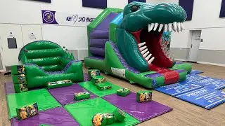 3D Dinosaur Bounce N&rsquo; Slide & Soft Play Party | Staynor Hall Selby YO8