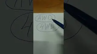 Различие полного привода AWD и 4WD