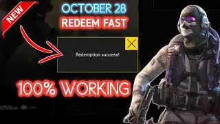 *New* October 28 Working Redeem Code Codm Season 9 | Season 9 New Redeem Code Codm 2022| Redeem Fast