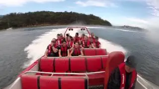 Chippo's jet boat ride Sydney Harbour