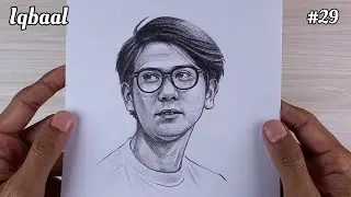Menggambar Iqbaal Ramadhan Realistis dengan Pensil | Proses Lengkap Sketch hingga Detail Wajah