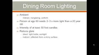 #e111 Preview: Making The Most Of Mealtime - Helping Older Adults Compensate For Sensory Impairment