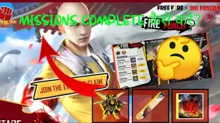 Free Fire New Event : One Punch Man Event Full Details || Missions Complete कैसे करे? 🤔