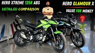 2026 Hero Xtreme 125R Dual Channel ABS vs Hero Glamour X Deep Detailed Comparison 