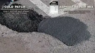 Rapid Set&reg; Asphalt Repair Mix vs. Cold Patch