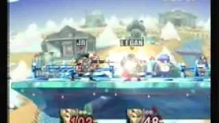 SSBB: Junior(Link) vs Legan(Link) #1