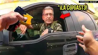 Polic&iacute;as Idiotas Que INTENTAN Meterse Con Soldados De Alto Rango