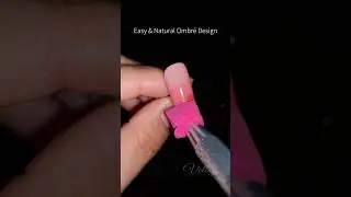 How To Do Easy & Natural Ombr&eacute; Nails With Sponge At Home💅😍
