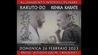 Stage Allenamento di KakutoDo e Kenka Karate - Bologna 26-02-2023